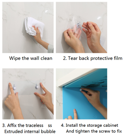 رف تخزين مع برواز مزخرف مقاوم للماء/ قابل للطي رف تخزين مع برواز مزخرف مقاوم للماء/ قابل للطي أدوات المنزل والتخزين