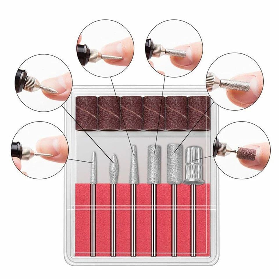 Electric nail drill device 6×1 Electric nail drill device 6×1 Beauty tools Electric nail drill device 6×1 Electric nail drill device 6×1 Beauty tools