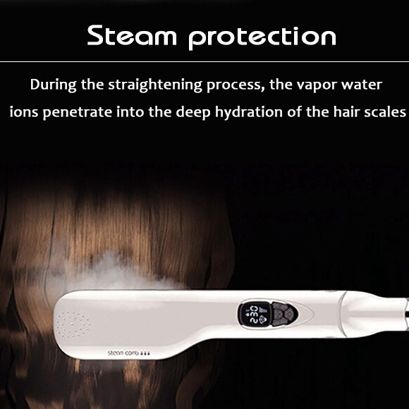 Steam Hair Straightening Brush RE-2041 Steam Hair Straightening Brush RE-2041 Hair Styling Electronics