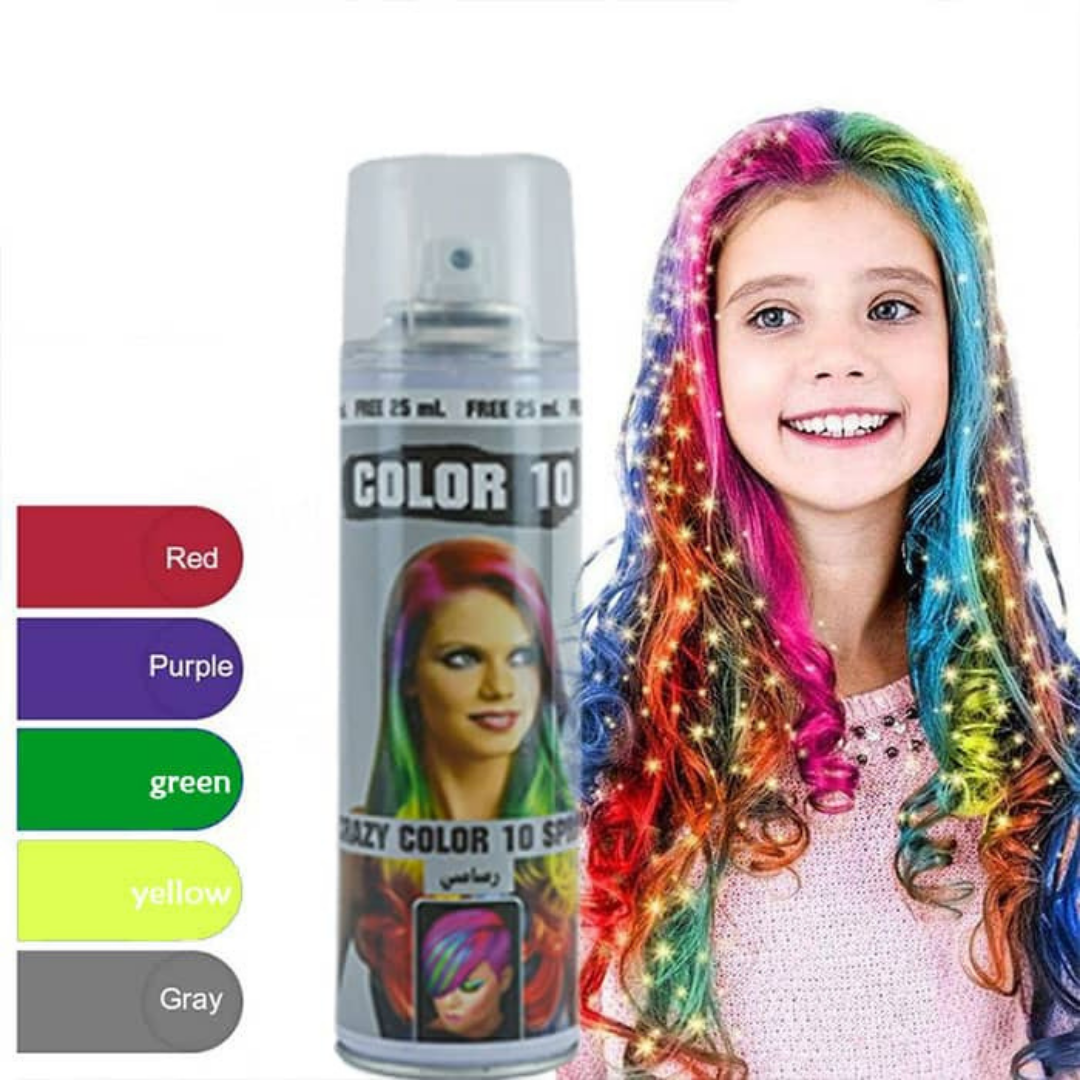 Spray Hair Coloring Collection “Color 10” Spray Hair Coloring Collection “Color 10” Beauty tools Spray Hair Coloring Collection “Color 10” Spray Hair Coloring Collection “Color 10” Beauty tools